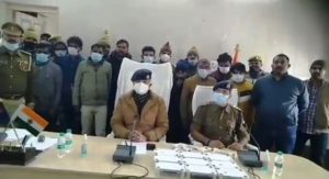 पुलिस ने किया 31 लाख की डकैती का किया खुलासा