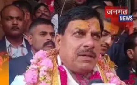 मुख्यमंत्री मोहन यादव ने बांकेबिहारी का किया दर्शन