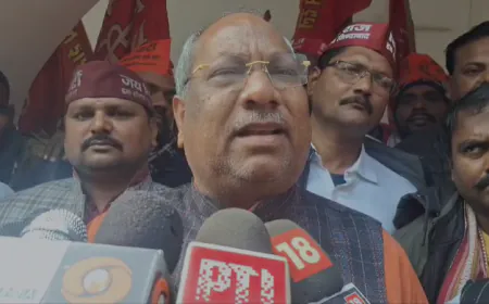 संजय निषाद ने महन्त राजू दास की टिप्पणी को बताया ‘अमर्यादित भाषा’