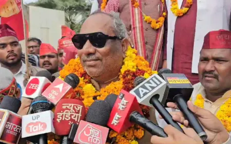 संवैधानिक अधिकार रथयात्रा लेकर हरदोई पहुंचे मंत्री संजय निषाद