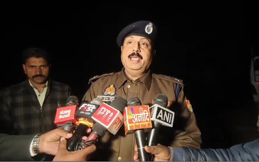 कुंभ जा रही श्रद्धालुओं से भरी बस क्रेन से टकराई दो दर्जन से अधिक घायल