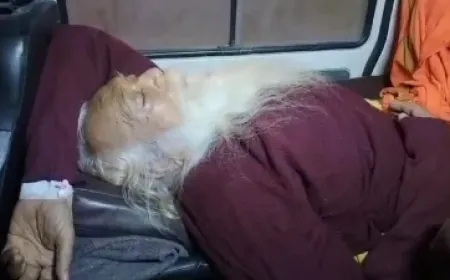 श्रीराम मंदिर के मुख्य पुजारी सत्येन्द्र दास की  हालत गंभीर, पीजीआई में हुए भर्ती