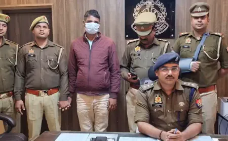 हरदोई की साइबर पुलिस ने फर्जी IAS हरिकेश पाण्डेय को किया गिरफ्तार, फर्जी IAS कर चुका है लाखों की ठगी