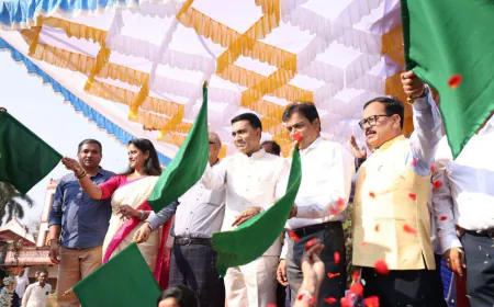 महाकुम्भ की भव्यता देख योगी के कायल हुए गोवा के सीएम, विशेष ट्रेन को दिखाई हरी झंडी