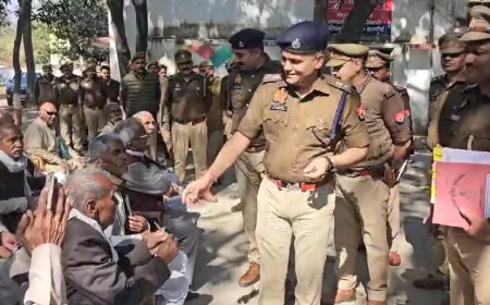 हरदोई में बुजुर्ग हिस्ट्रीशीटरों की खत्म होगी हिस्ट्रीशीट एसपी ने की पहल