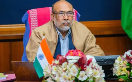 आखिरकार मणिपुर में राष्ट्रपति शासन हुआ लागू 