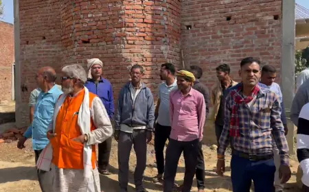 जोधापुर मस्जिद प्रकरण में मौके का DM-SP ने किया निरीक्षण