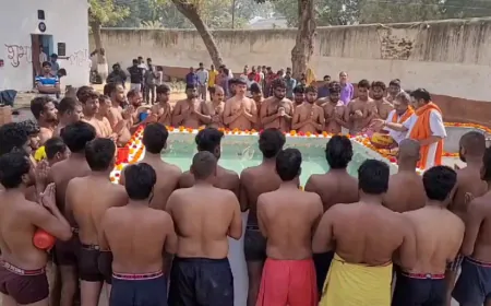 कारागार में बंद कैदियों ने भी किया महाकुंभ के पवित्र जल से अमृत स्नान 