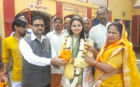 हनुमान मंदिर चिलबिला में सात दिवसीय श्री राम कथा का कलश यात्रा से हुआ शुभारंभ