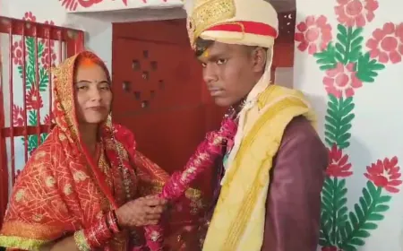 शादी में खाना कम पड़ने के चलते दूल्हा बारात वापस लेकर लौटा, पुलिस ने मंदिर में कराई शादी