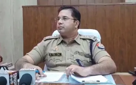 रंगदारी मांगने व हत्या के प्रयास के आरोप में पांच अभियुक्तों को पुलिस ने किया गिरफ्तार