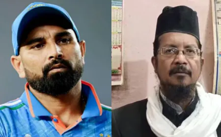 "मौलाना शहाबुद्दीन रजवी का मोहम्मद शमी पर नया बयान, रोजा न रखने पर दी महत्वपूर्ण नसीहत"