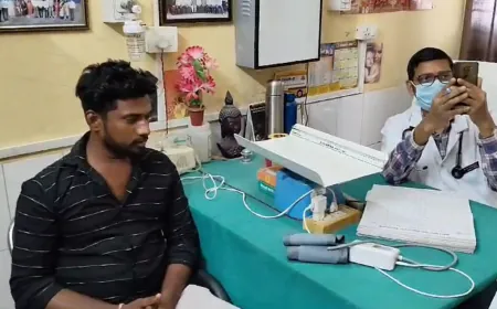 सामुदायिक स्वास्थ्य केंद्र पर प्राइवेट पैथोलॉजी केंद्र के दलालों का है दबदबा