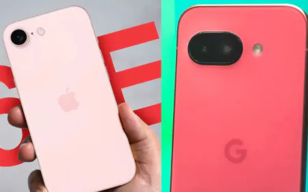 Google Pixel 9a और iPhone 16e की तुलना: किसमें है ज्यादा दम और कौन है ज्यादा वैल्यू फॉर मनी?