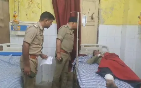 प्रतापगढ़ मुठभेड़: लुटेरे पिता को गोली, बेटा फरार