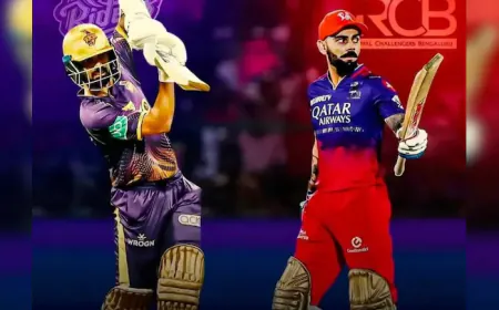 KKR vs RCB: इंतजार खत्म, IPL 2025 का शुभारंभ आज, मैच से पहले जानें दोनों टीमों का प्रदर्शन