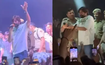 सिंगर मासूम शर्मा ने '2 खटोले' गाना गाया, पुलिस ने माइक क्यों छीना, जानें पूरा मामला