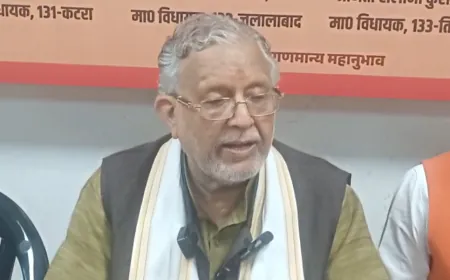 सुरेश खन्ना ने गिनाई प्रदेश सरकार की 8 साल की उपलब्धियां