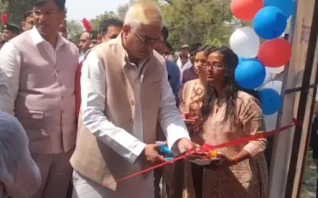 योगी सरकार के 8 वर्ष पूर्ण होने पर सीतापुर में आयोजित हुए विभिन्न कार्यक्रम 