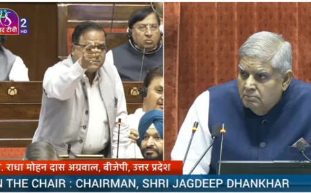 राज्यसभा में राणा सांगा पर विवादित टिप्पणी को लेकर हंगामा, मल्लिकार्जुन खरगे और किरेन रिजिजू के बीच तीखी बहस