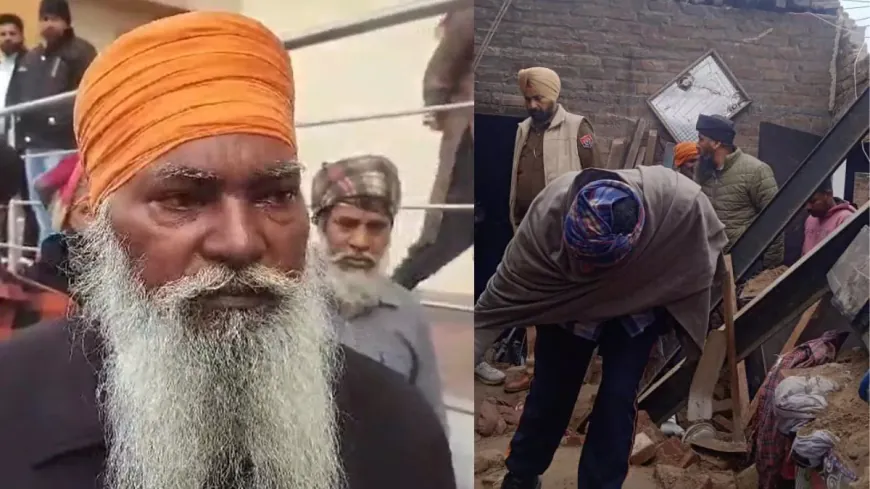 तरनतारन में मूसलधार बारिश के चलते मकान की छत ढहने से एक ही परिवार के 5 सदस्य जिंदगी से हाथ धो बैठे।