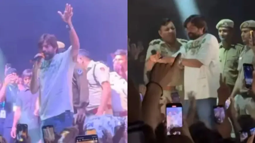 सिंगर मासूम शर्मा ने '2 खटोले' गाना गाया, पुलिस ने माइक क्यों छीना, जानें पूरा मामला
