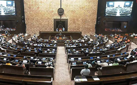 राज्यसभा ने वक्फ संशोधन विधेयक को दी मंजूरी, विपक्ष के संशोधन खारिज