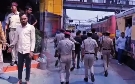 स्टूडेंट बनकर बैठे थे तस्कर, किताबों के बैग में छिपाई थी शराब, सिकंदराबाद-दरभंगा एक्सप्रेस में मचा हड़कंप