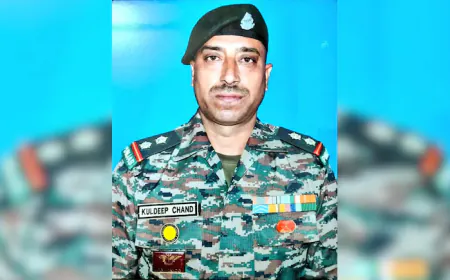 शहीद सूबेदार को नमन, सेना ने घुसपैठियों को लौटाया, आतंकियों का नेटवर्क ध्वस्त