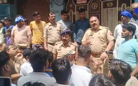 जलेसर में अंबेडकर जयंती शोभायात्रा के पहले हुआ बवाल