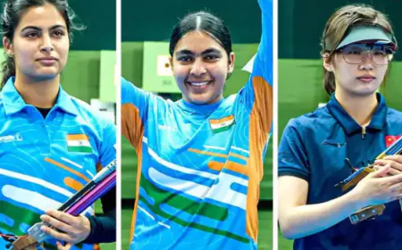 सुरुचि की सुनहरी सफलता, मनु को पछाड़ भारत को दिलाया गोल्ड