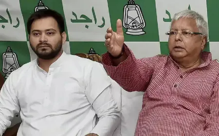 महागठबंधन में 'क्लर्की' करेंगे तेजस्वी? BJP अध्यक्ष का चुटीला हमला