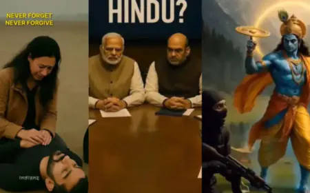 पहलगाम हमले के बाद देश में शोक और आक्रोश का माहौल, वायरल हुए AI आधारित वीडियो