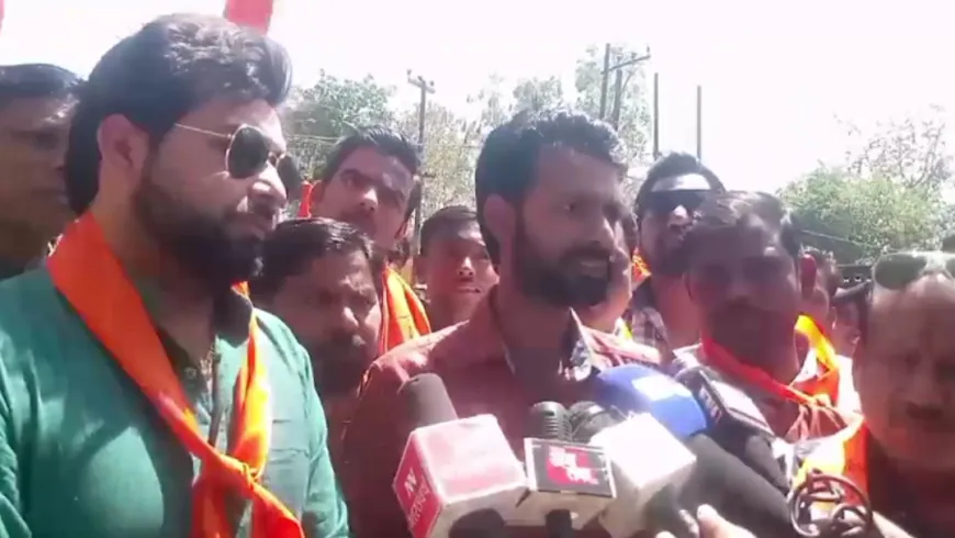 सपा सांसद रामजीलाल सुमन द्वारा राणा सांगा पर की गई टिप्पणी का आज भी हो रहा विरोध