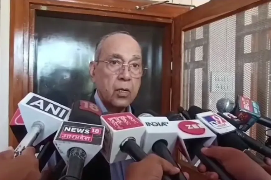 निर्माण समिति के अध्यक्ष नृपेंद्र मिश्र बैठक में सम्मलित होने के लिए पहुंचे अयोध्या 