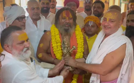 तपस्वी छावनी के पीठाधीश्वर परमहंसाचार्य की सुरक्षा में हुई कटौती