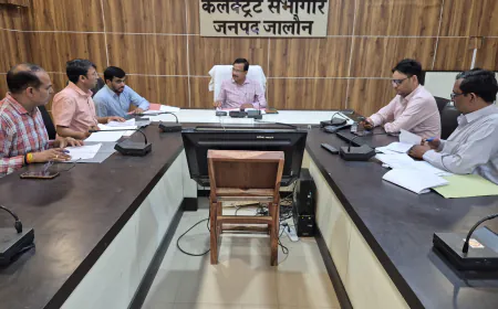 राज्य कर की बकाया वसूली को लेकर जिलाधिकारी ने दिए सख्त निर्देश 