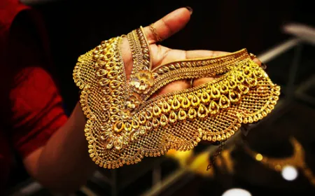 सोने की चमक फीकी, 5 हफ्ते के निचले स्तर पर भाव