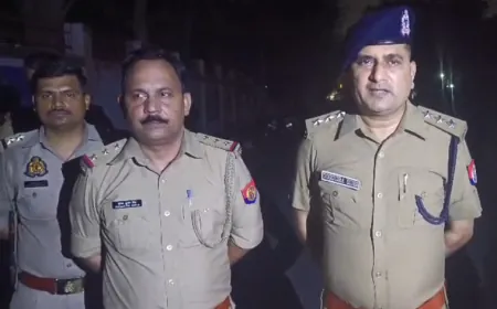 पुलिस मुठभेड़ में दस हजार के इनामी बदमाश के पैर में लगी गोली
