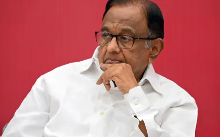 पी. चिदंबरम का बड़ा बयान: INDIA गठबंधन अब भी कायम है या नहीं, मुझे भरोसा नहीं