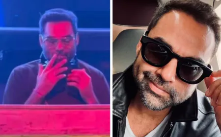अभय देओल बने डीजे, नाइटक्लब वीडियो वायरल – फैंस बोले: भैया बॉबी से सीखा है!