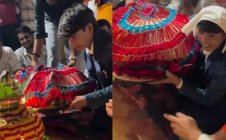 सपा के 'नन्हे सिपाही' की बहन की शादी में जुटा जनसैलाब, नेताओं-साधुओं और कलाकारों की दिखी एकजुटता