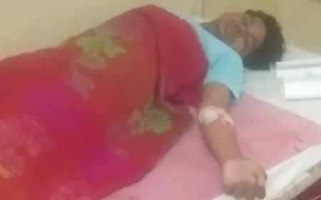 आकाशीय बिजली की चपेट में आने से युवक हुआ गम्भीर रूप से घायल
