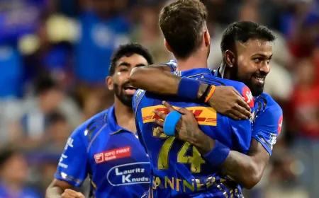 मुंबई इंडियंस प्लेऑफ में: हार्दिक ने बुमराह-सैंटनर को बताया 'लक्जरी', सूर्या का अर्धशतक चमका