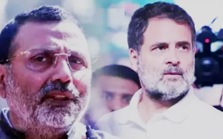 राहुल गांधी पर निशाना साधते हुए बोले निशिकांत दुबे: 1991 में कांग्रेस ने किया था भारत-पाक सैन्य समझौता, क्या यह देशद्रोह नहीं?