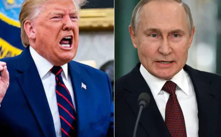 ट्रंप-पुतिन के बीच बढ़ी तनातनी, तीसरे विश्व युद्ध की धमकी ने बढ़ाई वैश्विक चिंता