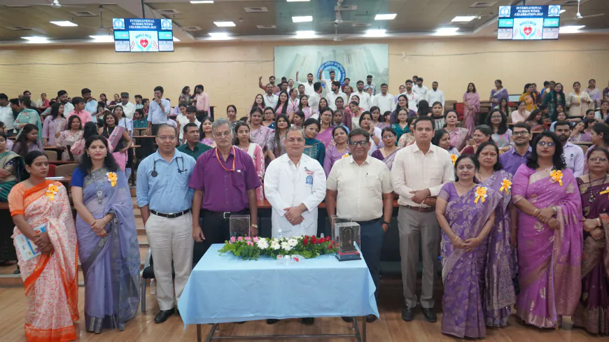 अन्तर्राष्ट्रीय नर्स दिवस 2025 पर डॉ. राम मनोहर लोहिया संस्थान, लखनऊ में विविध कार्यक्रमों का भव्य आयोजन