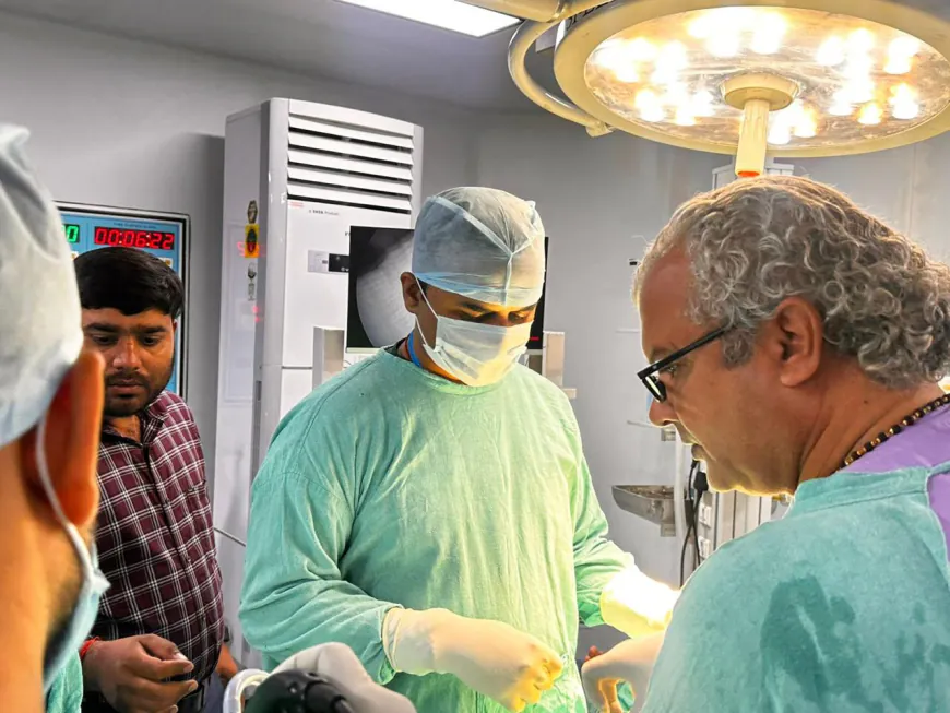 सिविल हॉस्पिटल में सफलतापूर्वक हुआ लेप्रोस्कोपिक गॉल ब्लैडर सर्जरी, साथ ही आयोजित हुई ट्रेनिंग कार्यशाला