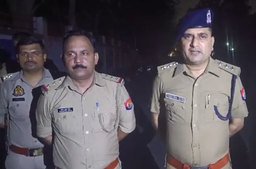 पुलिस मुठभेड़ में दस हजार के इनामी बदमाश के पैर में लगी गोली