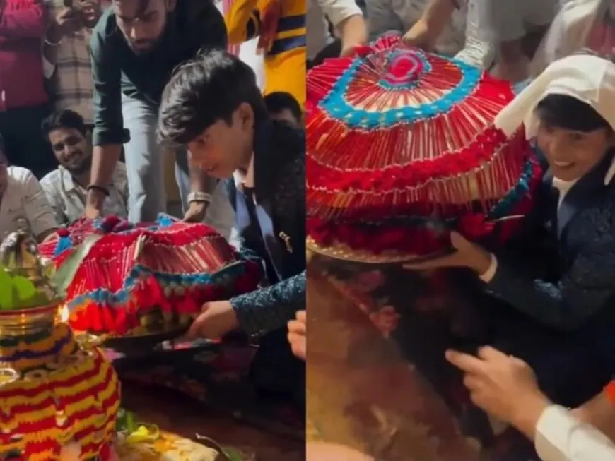 सपा के 'नन्हे सिपाही' की बहन की शादी में जुटा जनसैलाब, नेताओं-साधुओं और कलाकारों की दिखी एकजुटता